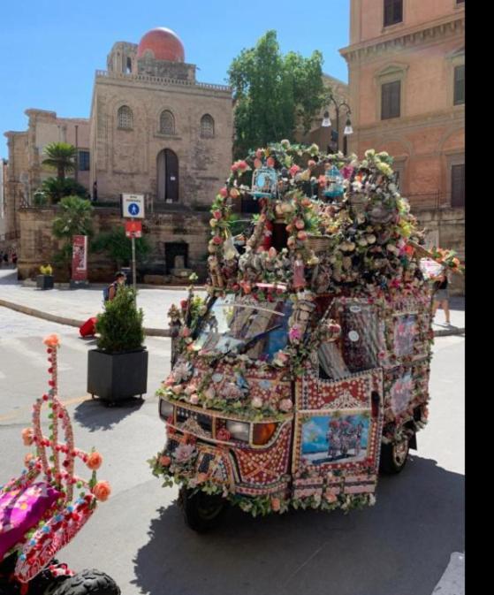 Antico Vicolo Della Cattedrale Lägenhet Palermo Exteriör bild